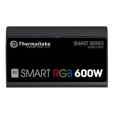 Smart RGB, 80 PLUS Standard 600W, No Modular, ATX Power Supply