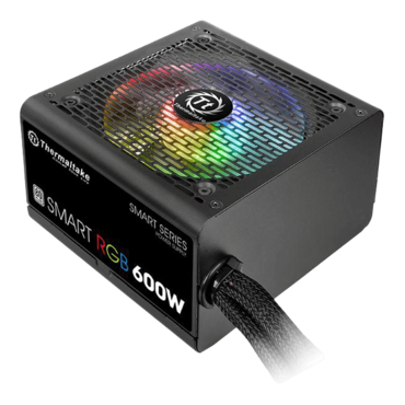 Smart RGB, 80 PLUS Standard 600W, No Modular, ATX Power Supply