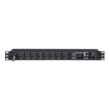 PDU41001, 8 Outlets, 12-ft cord, Black, Power Distribution Unit