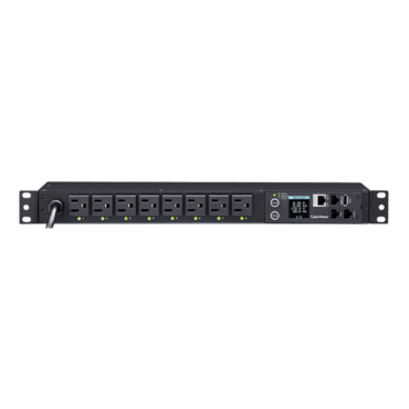 PDU41002, 8 Outlets, 12-ft cord, Black, Power Distribution Unit