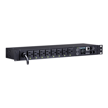 PDU41002, 8 Outlets, 12-ft cord, Black, Power Distribution Unit