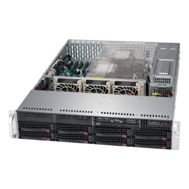 SuperServer 6029P-TR, 2U, Intel C621, 8x SATA, 16x DDR4, Dual 1Gb Ethernet, 1000W Rdt PSU