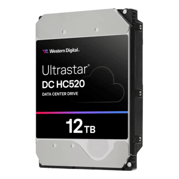 12TB Ultrastar DC HC520 HUH721212AL5205, 7200 RPM, SAS 12Gb/s, 512e, 256MB cache, SED FIPS, TCG Enterprise SSC, 3.5&quot; HDD