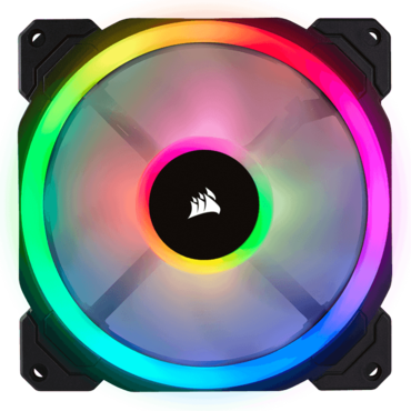 LL140 RGB 140mm, 1300 RPM, 51.5 CFM, 25 dBA, Cooling Fan