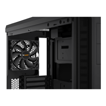 Pure Base 600 Window Black, Tempered Glass, No PSU, ATX, Black, Mid Tower Case