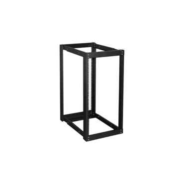 WOR2211-SFH40, 22U, 1100mm, Adjustable Open-frame Server Rack with 2U Supporting Tray