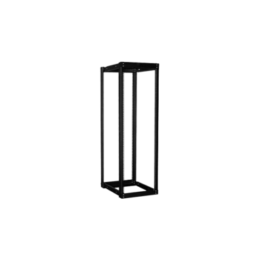 WOR3611-SFH25, 36U, 1100mm, Adjustable Open-frame Server Rack with 1U Supporting Tray