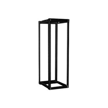 WOR3611-SFR96, 36U, 1100mm, Adjustable Open-frame Server Rack with Heavy Duty Sliding Tray