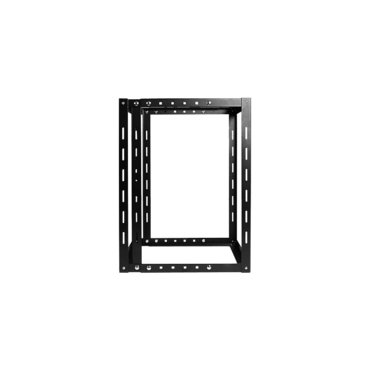 WOM1580-SFH40, 15U, 800mm, Adjustable Wallmount Server Cabinet with 2U Supporting Tray