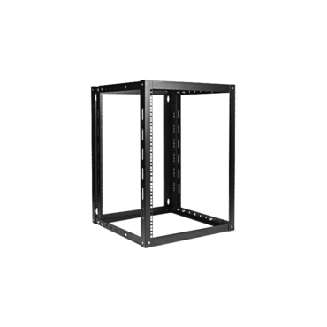 WOM1580-SFH40, 15U, 800mm, Adjustable Wallmount Server Cabinet with 2U Supporting Tray