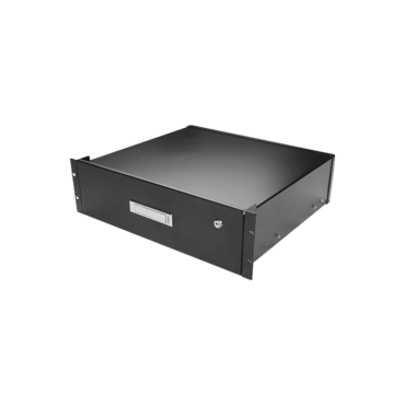 WOR2211-DWR3U, 22U, 1100mm, Adjustable Open-frame Server Rack with 3U Drawer