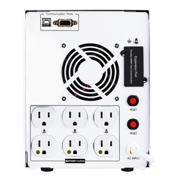 Medical Grade M750L, LCD, 750 VA/600 W, Simulated Sine Wave, Tower UPS