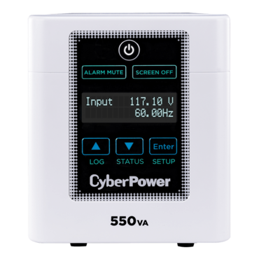 Medical Grade M550L, LCD, 550 VA/440 W, Simulated Sine Wave, Tower UPS