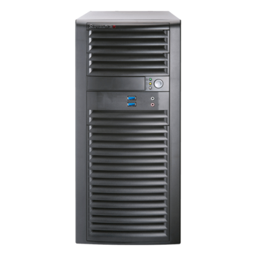 SuperWorkstation 5039A-i, Mid Tower, Intel C422, 4x SATA, 8x DDR4, Dual 1Gb Ethernet, 900W PSU