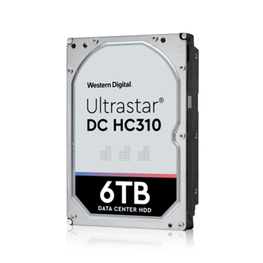 6TB Ultrastar DC HC310 HUS726T6TALE6L4, 7200 RPM, SATA 6Gb/s, 512e, 256MB cache, SIE, 3.5&quot; HDD