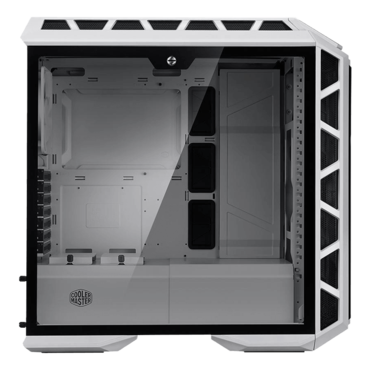 MasterCase H500P Mesh White Tempered Glass, No PSU, E-ATX, White, Mid Tower Case