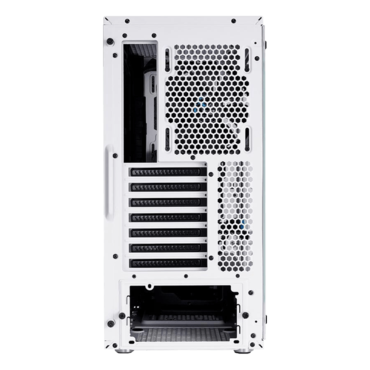 Meshify C TG Clear, Tempered Glass, No PSU, ATX, White, Mid Tower Case