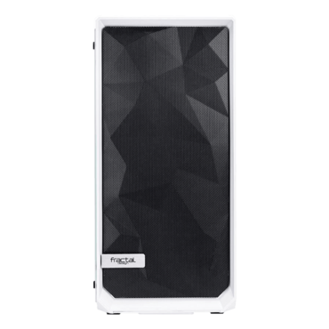 Meshify C TG Clear, Tempered Glass, No PSU, ATX, White, Mid Tower Case