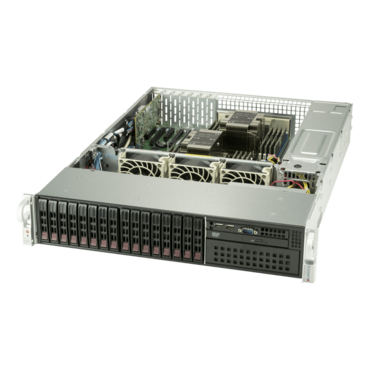 SuperServer 2029P-TXRT, 2U, Intel C621, 16x SAS/SATA, 16x DDR4, Dual 10Gb Ethernet, 1000W Rdt PSU