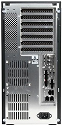 PC-A06B Black Mni-Tower Case, ATX, No PSU, Aluminum