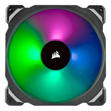 ML140 PRO RGB 140mm, 1200 RPM, 55.4 CFM, 20.4 dBA, Cooling Fan