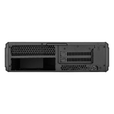 Fortress FTZ01-E, No PSU, Mini-ITX, Black, Slim HTPC Case