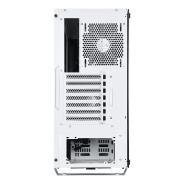 Primera PM02, Tempered Glass, No PSU, ATX, White, Mid Tower Case