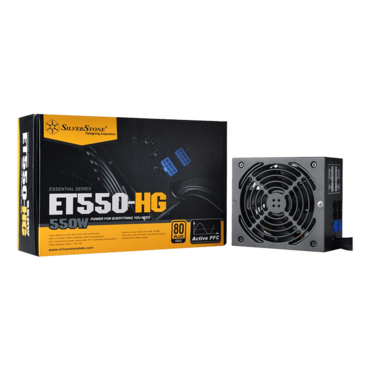 ET550-HG, 80 PLUS Gold 550W, Semi Modular, ATX Power Supply