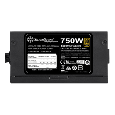 ET750-HG, 80 PLUS Gold 750W, Semi Modular, ATX Power Supply