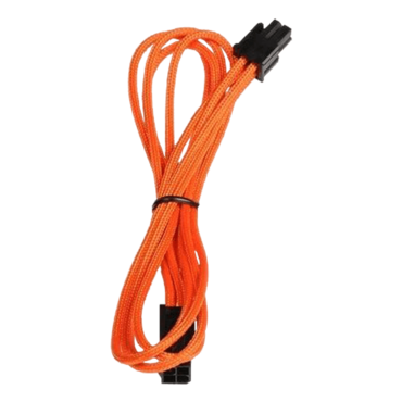 Orange Alchemy Multisleeved 4-Pin ATX Extension Cable, 45cm