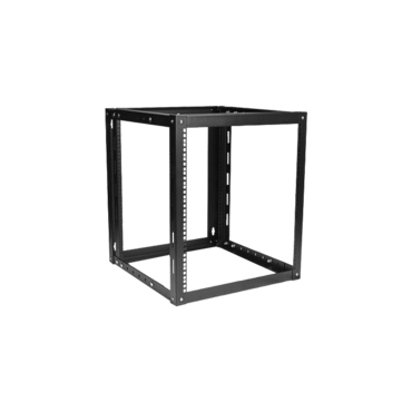 WOM1280-PD10, 12U, 800mm, Adjustable Wallmount Server Cabinet with 1U 10-outlet Overload Protection PDU