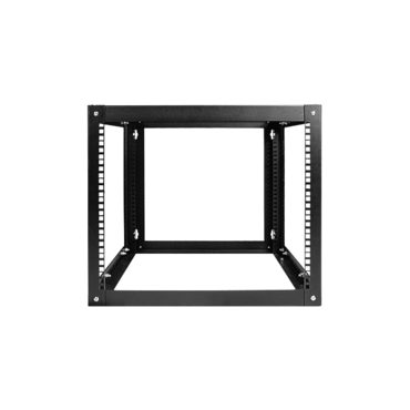WOM980-PD10, 9U, 800mm, Adjustable Wallmount Server Cabinet with 1U 10-outlet Overload Protection PDU