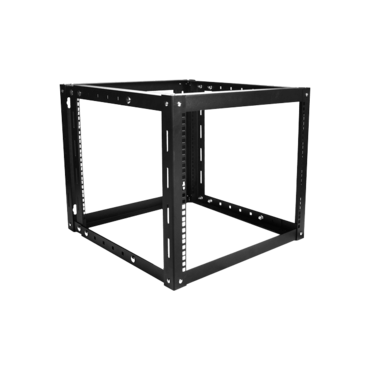 WOM980-PD10, 9U, 800mm, Adjustable Wallmount Server Cabinet with 1U 10-outlet Overload Protection PDU