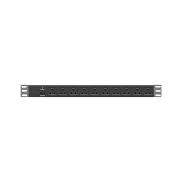 WOM680-PD10, 6U, 800mm, Adjustable Wallmount Server Cabinet with 1U 10-outlet Overload Protection PDU