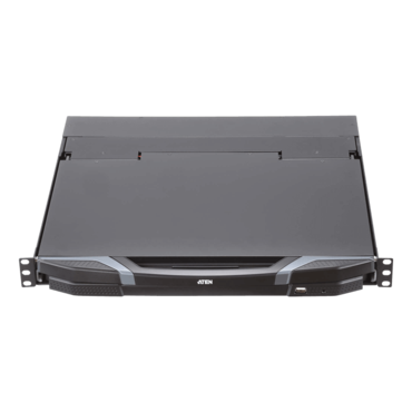 CL3800NW, 1U Ultra Short Depth Dual Rail WideScreen LCD Console (USB / HDMI / DVI / VGA)