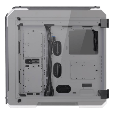 View 71 TG Snow, Tempered Glass, No PSU, E-ATX, White, Full Tower Case