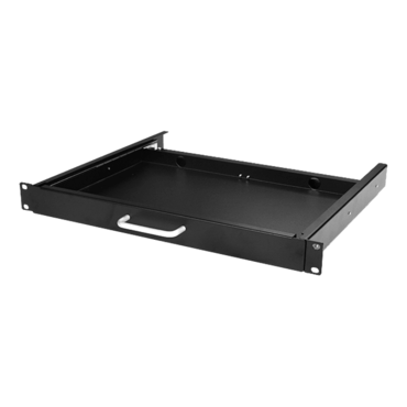 WOM1280-KBR1U, 12U, 800mm, Adjustable Wallmount Server Cabinet with 1U Keyboard Drawer