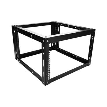 WOM680-KBR1U, 6U, 800mm, Adjustable Wallmount Server Cabinet with 1U Keyboard Drawer