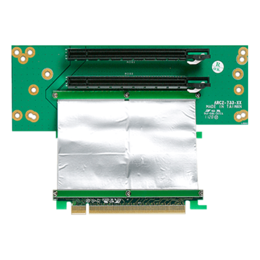 DD-630660-C7 2U 2 PCIe x16 with 7cm Ribbon Cable