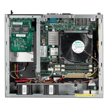SuperServer E300-9D, Compact, Intel® Xeon® processor D-2123IT, 1x SATA, 4x DDR4, 120W DC PSU w/ PFC