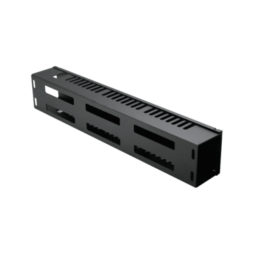 WOM1580-CM2U, 15U, 800mm, Adjustable Wallmount Server Cabinet with 2U Cable Management