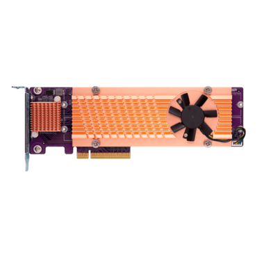 QM2-4P-384, 4x M.2 2280 NVMe SSD, PCIe 3.0 x8, Expansion Card