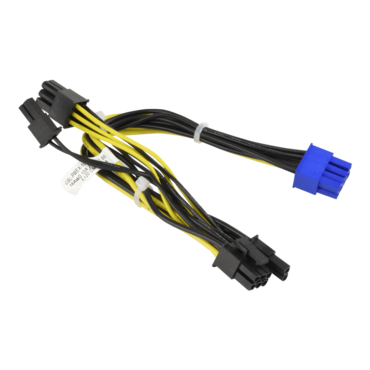 8-Pin CPU to 2x 6+2-Pin PCIe 20cm GPU Cable