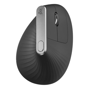 MX VERTICAL, 4000-dpi, Bluetooth/Wireless, Graphite, Optical Ergonomic Mouse