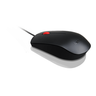 Essential 4Y50R20863, 1600-dpi, Wired, Black, Optical Mouse