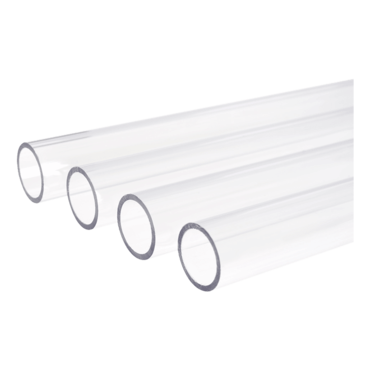 Eisrohr PETG HardTube 1/2&quot; x 5/8&quot; - 31.5&quot; (4 pack) - Clear