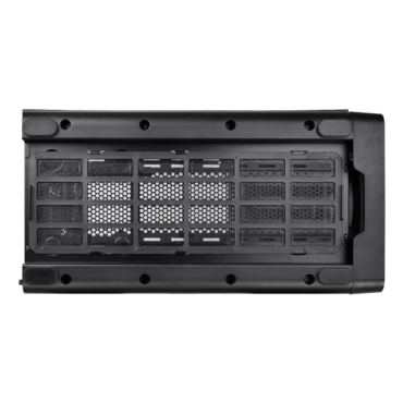 View 37 ARGB, Acrylic Side Panel, No PSU, E-ATX, Black, Mid Tower Case