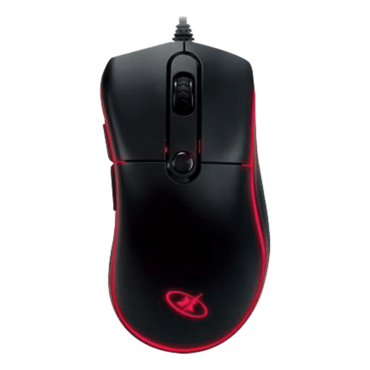 NEON M55, RGB, 6000-dpi, Wired, Black, Optical Gaming Mouse