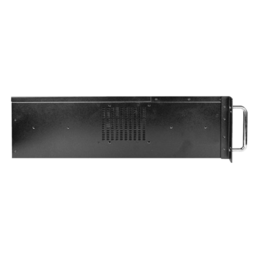 D410-DE8RD-225T, Red HDD Handle, 1x Slim 5.25", 8x 3.5", 2x 2.5" Hotswap, E-ATX, Black/Red, 4U Chassis