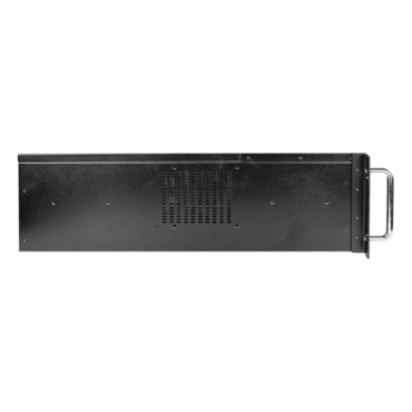 D410-DE10RD-25TU, Red HDD Handle, 1x Slim Line 5.25", 10x 3.5", 1x 2.5" Hotswap, E-ATX, Black/Red, 4U Chassis